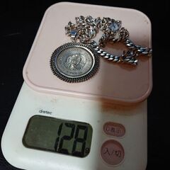 最終価格！シルバー925喜平ネックレス ペンダントトップ コイン