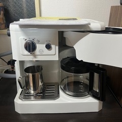 デロンギ コンビコーヒーメーカー [BCO410J-W] ホワイト | delonghi
