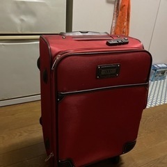 【ネット決済】スーツケース　赤