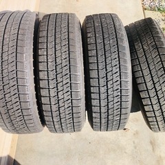冬タイヤ 165/65R14 軽 コンパクトカー用高級アルミ付き4本組