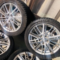 シム2マックス（SIM2MAX）5W TENSEI TM50 FLEX-S-冬タイヤ 225/45R17 BS製アルミBS製スタッドレス 4本組