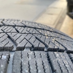 ブリヂストン BLIZZAK VRX2 195/65R15 アルミホイール 4本セット SEIN SS ブラック 15インチ×6J ノア・ヴォクシー80等 USED