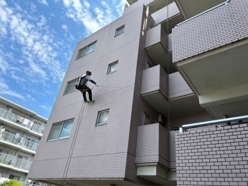 高所、難所のお仕事お受けします！ロープアクセスのシースコア！