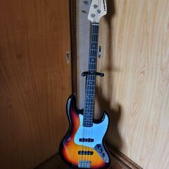 新品 PLAYTECH JB420 Rose Sunburst サンバースト エレキベース