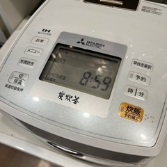 【お譲り先決定】三菱電機 炊飯器5.5合