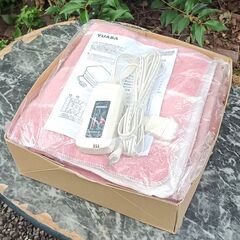 ★未使用保管品！★ YUASA 掛敷電気毛布 洗える電気毛布 Y...