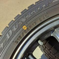 (受付終了）スタッドレスタイヤ　エスティマ