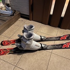 子供用　スキー板(100cm)&ブーツ(16cm)セット