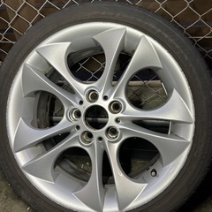 4本セットE85 BMW Z4 純正ホイール　タイヤ付き　PCD120 美品　センターキャップ付き　225 40 r18 255 35 r18