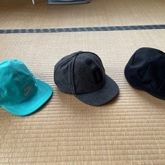 キャップ3個　NIKE   CA4LA  他