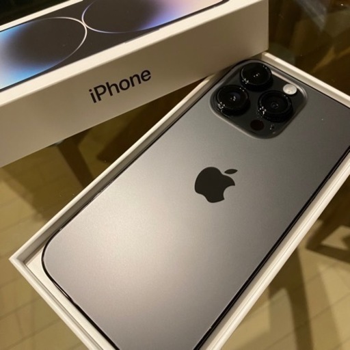 お値下げ】iPhone14Pro スペースブラック 256GB SIMフリー ケース付