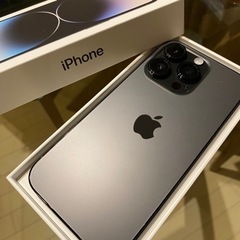 【お値下げ】iPhone14Pro スペースブラック 256GB SIMフリー ケース付