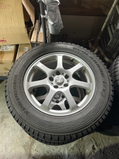 バリ山‼️ノーマルタイヤ 225/65R17 4本セット 受付終了)225/65r17 17 