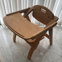 木の椅子　ローチェア