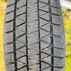 BRIDGESTONE BLIZZAK DM-V3 225/65R17 4本 ダンロップアルミホイール 1シーズン使用