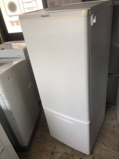 2020年製 Panasonic NR-B17CW-W ノンフロン冷凍冷蔵庫 168L パナソニック 白 マットバニラホワイト