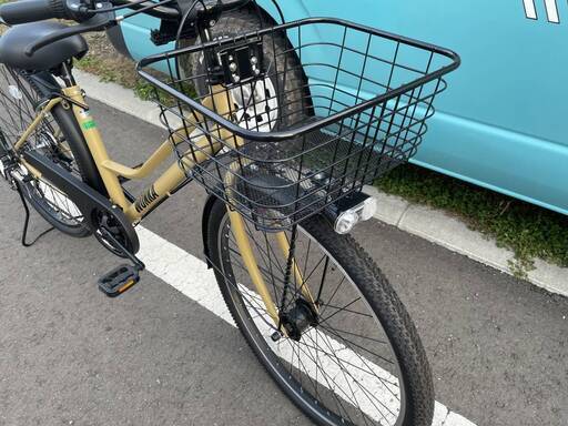 苫小牧発◇WONKA ウォンカ 27インチ マットコヨーテ 6段変速 オマケ  