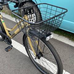 苫小牧発◆WONKA ウォンカ 27インチ マットコヨーテ 6段変速 オマケ付き シティー バイク 自転車 MTB◆