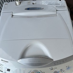 シャープ製 洗濯機 2004年製 7キロ