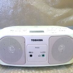 CDラジオ 　TOSHIBA 東芝 　TY-C12　難あり品