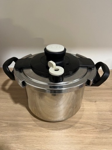 両手圧力鍋・T-fal ティファール Clipso クリプソ 6L  IH対応