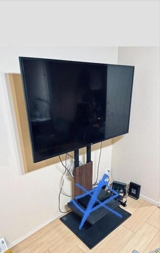 LG50インチテレビ スタンドセット