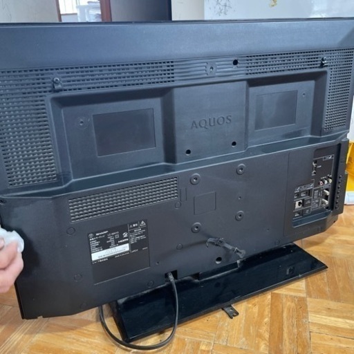 テレビ 受け渡し中