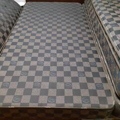 シングル　サータ　ベッドマット✖️2
