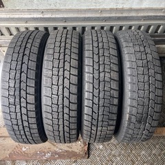 バリ山　DUNLOP WM02 155/65R14 スタッドレス...