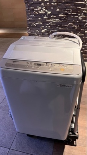 決まりました。洗濯機 Panasonic