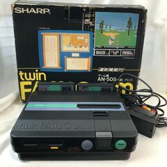 なつかし商品！！　ツインファミコン　SHARP　AN-505-B...