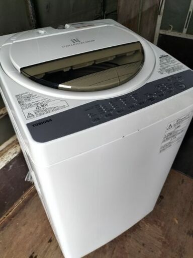 東芝 （TOSHIBA）AW-6G6 全自動洗濯機 6.0K 2018年製