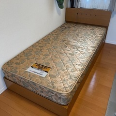 【決まりました】シングルベッド　東京西川　値下げしました！