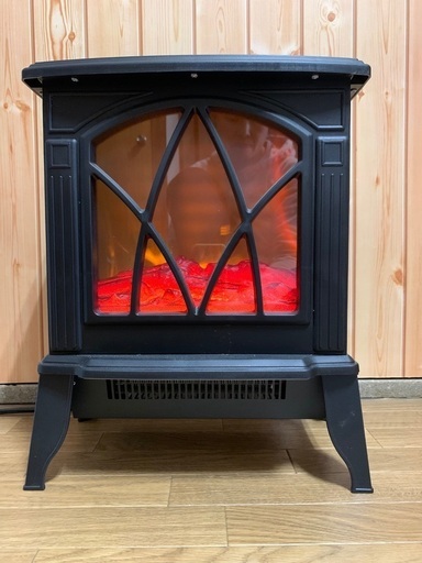 美品 暖炉型ファンヒーター 極美品 暖炉型ファンヒーター QVC POWE HEAT