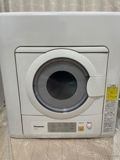 パナソニック Panasonic 衣類乾燥機 NH-D503 21年製 5kg 日本製 家電 ユニット台付 N-UD71