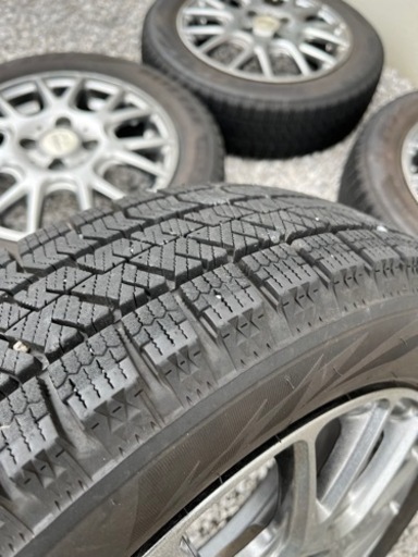 【受渡予定者決定】155/65R14 スタッドレスタイヤホイール付　4本