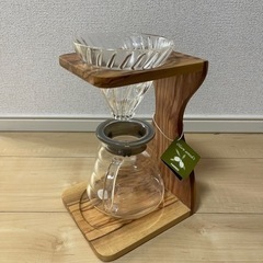 HARIO(ハリオ) V60 オリーブウッドスタンドセット