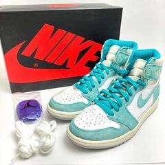 【中古品】ナイキ NIKE スニーカー エアジョーダン 1 レト...