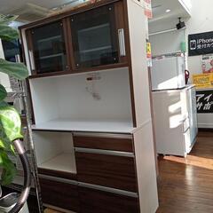 ★【サコダ】レンジボード 食器棚 キッチンボード [幅120cm...