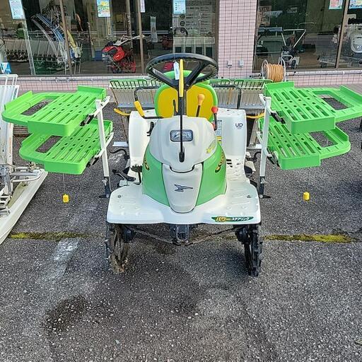 ヤンマー　乗用田植機　4条植え　歩っとハンドル