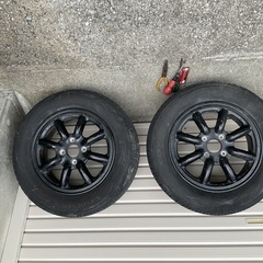 J22 新品タイヤ 【4本SET総額16,000円!】 145/80R13 ブリヂストン VRX2
