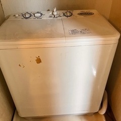 アクア　二層式　洗濯機　