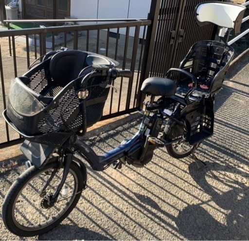ブリヂストン子供乗せ自転車　YAMAHA PAS Kiss 電動アシスト自転車 X982 20インチ 3段変速アシスト 8.7Ah