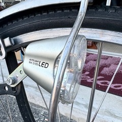 【お買い得‼️】アルエット(サイクルベースあさひ) 27インチ シティサイクル ママチャリ 自転車 シマノ製6段変速ギア オートライト ブラック♪