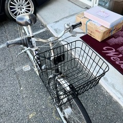 【お買い得‼️】アルエット(サイクルベースあさひ) 27インチ シティサイクル ママチャリ 自転車 シマノ製6段変速ギア オートライト ブラック♪