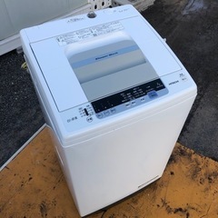 HITACHI 白い約束　7キロ洗濯機　2018年式