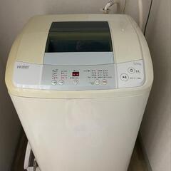 【お取り引き中】ハイアール洗濯機　5kg
