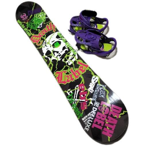 スノーボード 板 バインディング ビンディング セット デスレーベル