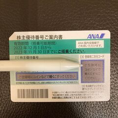 【ネット決済・配送可】《値下げ》<手渡しも可＞ANA　全日空　株...