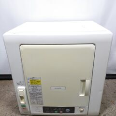 🍎日立 6.0kg 衣類乾燥機【基板交換済】DE-N60WV-W②